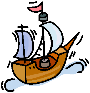 Ship clip art black and white line only free