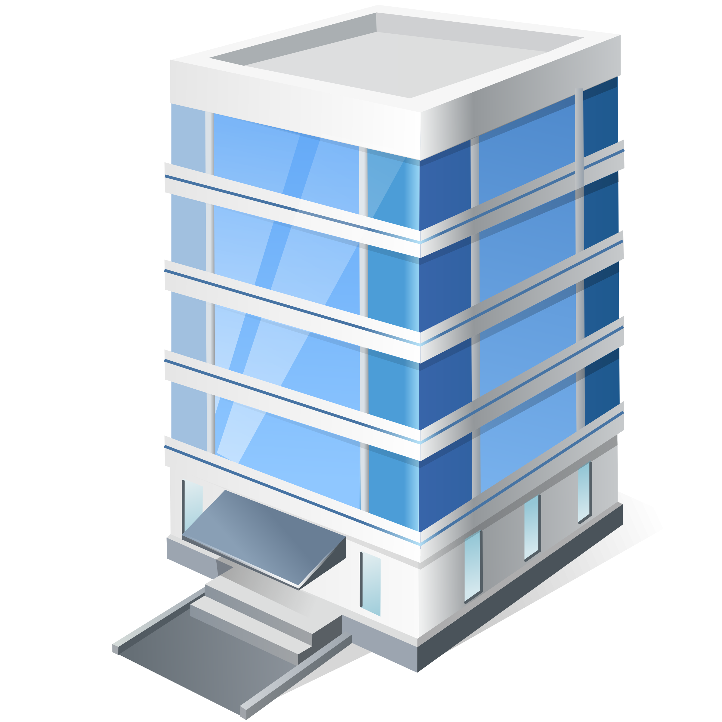 Small office building clipart