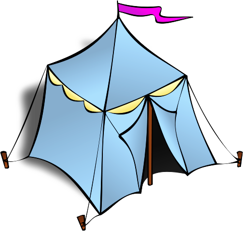 Tent clipart 2