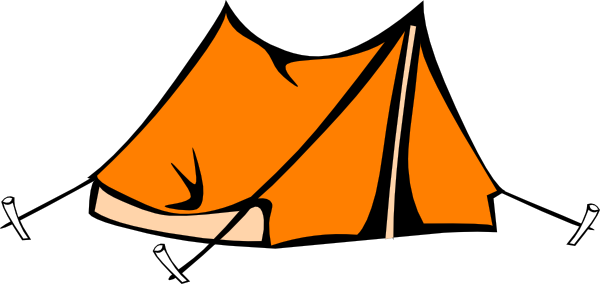 Tent clipart kid