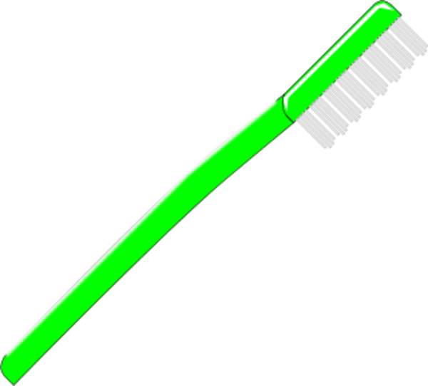 Toothbrush vector clip art