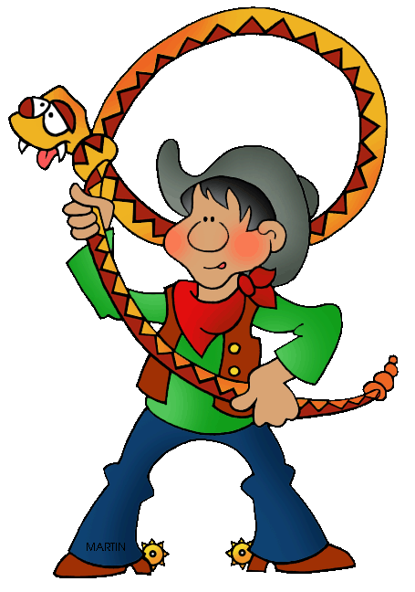 Western clipart for kids