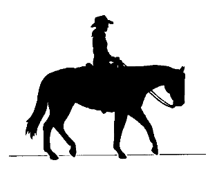 Western horse riding clipart free images