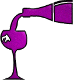 Wine bottle gallery for grapes wine glass clip art image