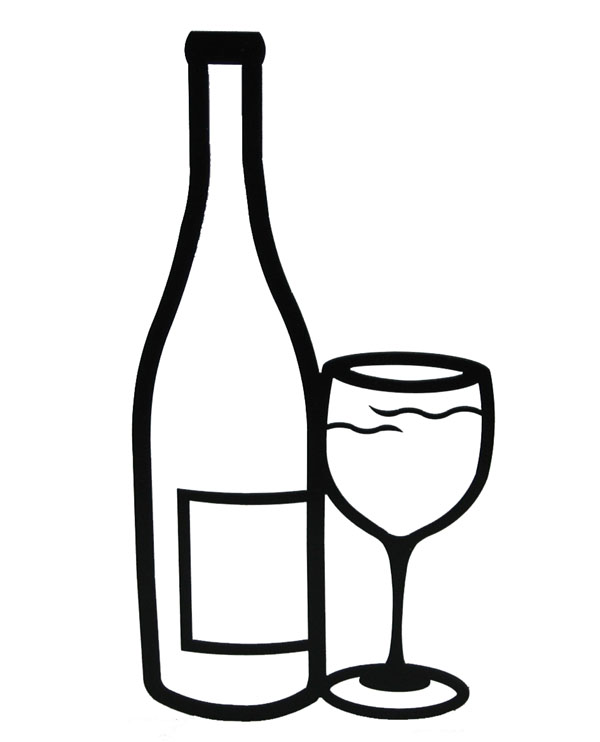Wine glass wine bottle download wine clip art free clipart of glasses 2 2