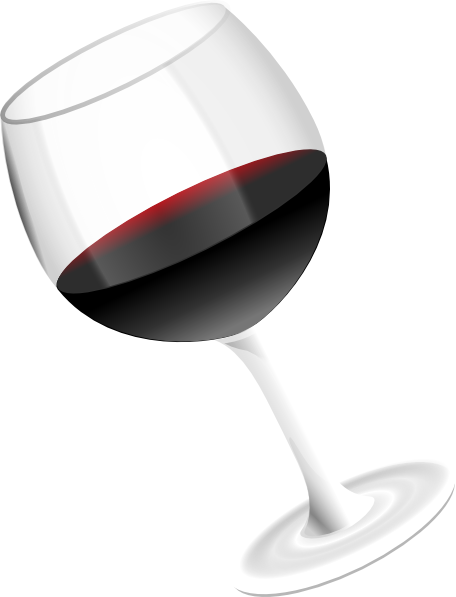 Wine glasses clipart hostted 2