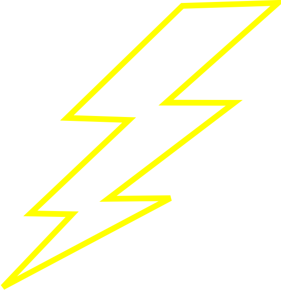 Zeus lightning bolt clipart kid 2