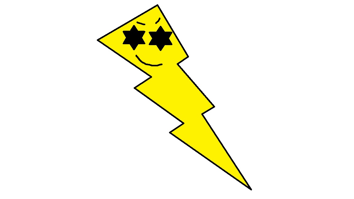 Zeus lightning bolt clipart kid 3