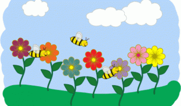 Animated spring flowers clip art clipart free to use
