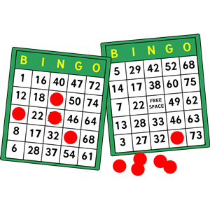 Bingo clipart free image