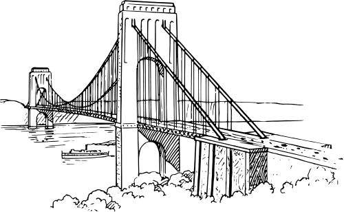 Bridge clip art free clipart images 4