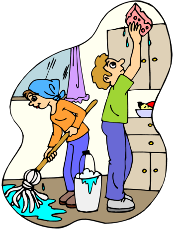 Cleaning clip art clean your bathroom clipart kid