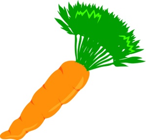 Clip art carrots