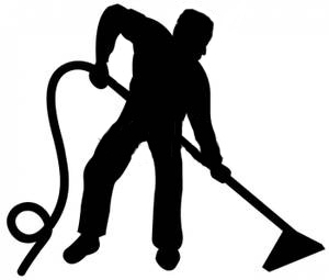 Floor cleaning clipart kid 2