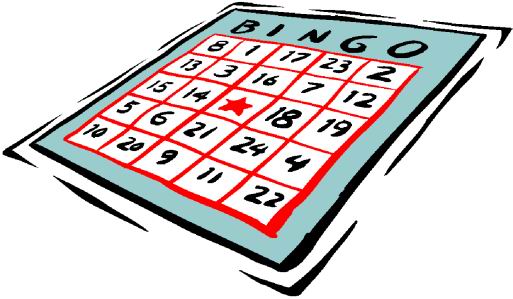 Free bingo clipart 6