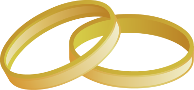 Golden wedding ring clipart clipartfest 2