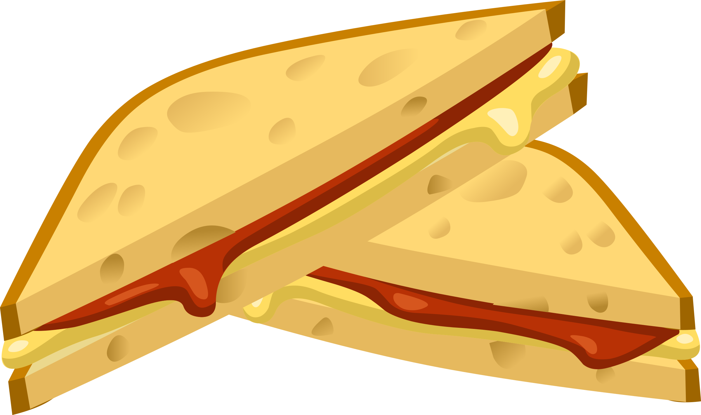 Grilled cheese clipart