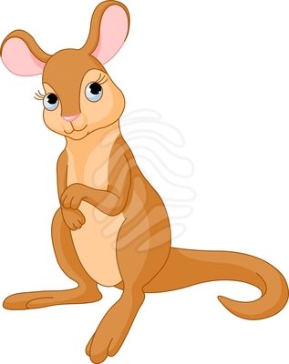 Kangaroo clipart kangaroo image 2