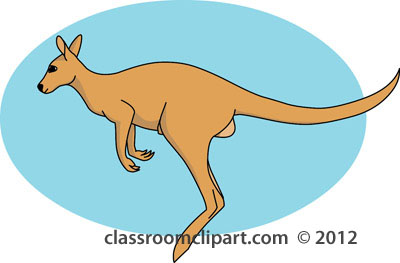 Kangaroo clipart kangaroo jumping
