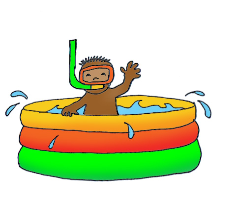 Kiddie pool clipart free images 2