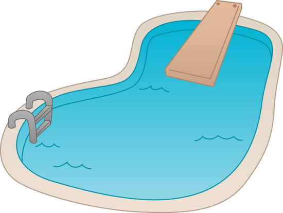 Kids swimming pool clipart free images