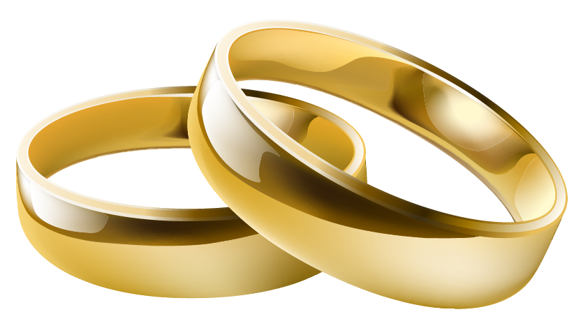 Linked wedding rings clipart free images clipartix 2