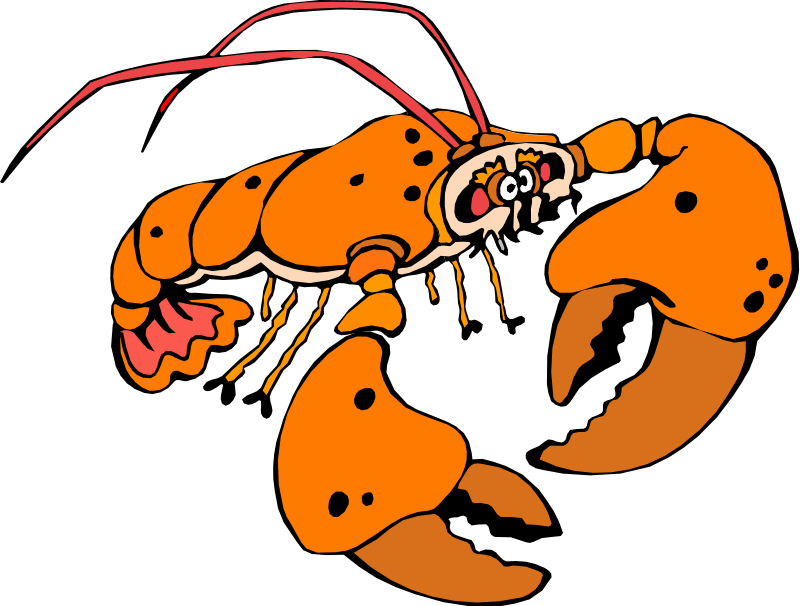 Lobster free food clipart images org