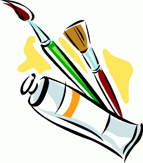 Paintbrush paint brush clip art 4