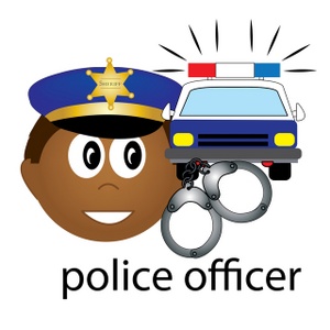 Police clipart image officer occupation icon