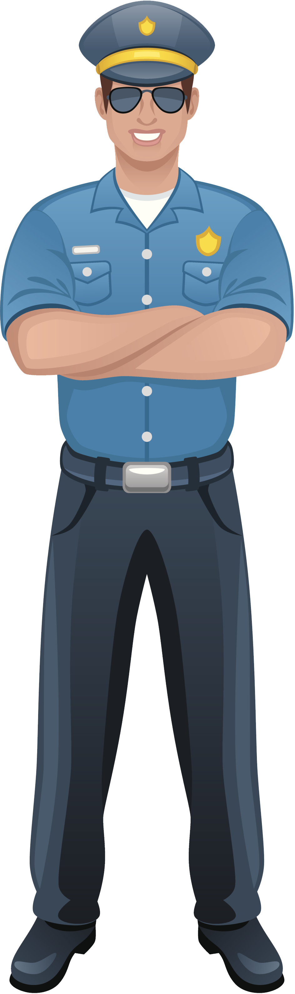 Police clipart kid 2