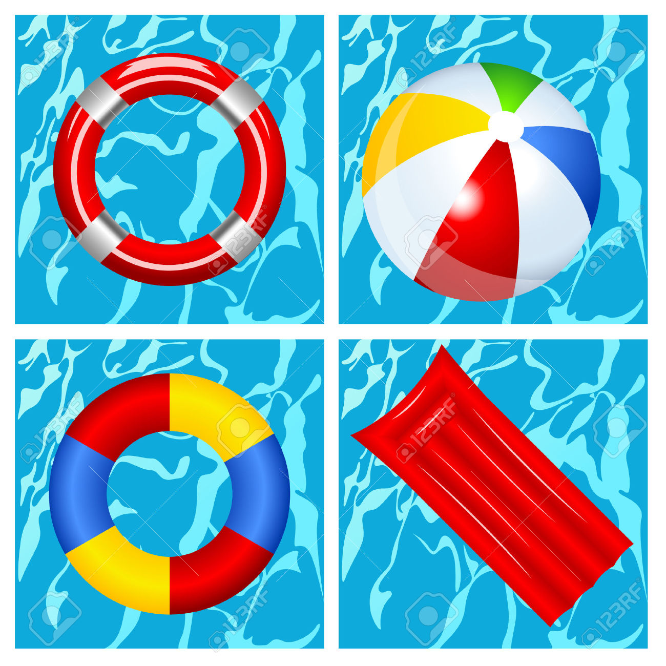 Pool ring clipart clipartfest