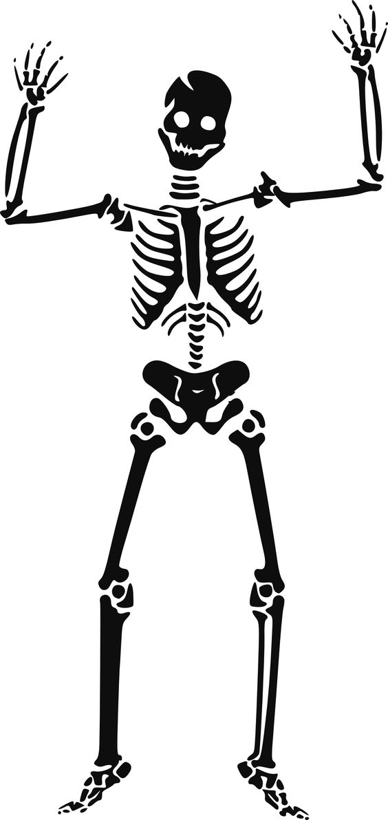 Skeletons clip art and free clipart images on