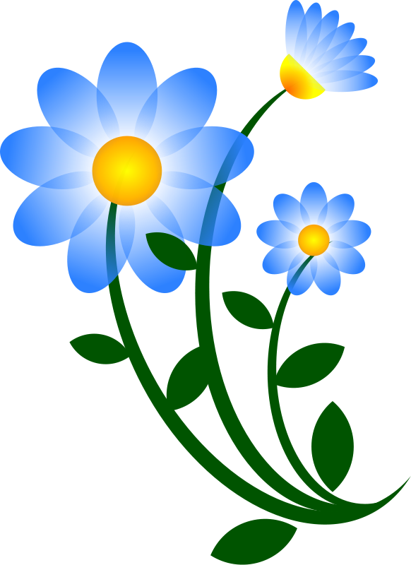 Spring flowers clip art flowers graphics clipart kid 2