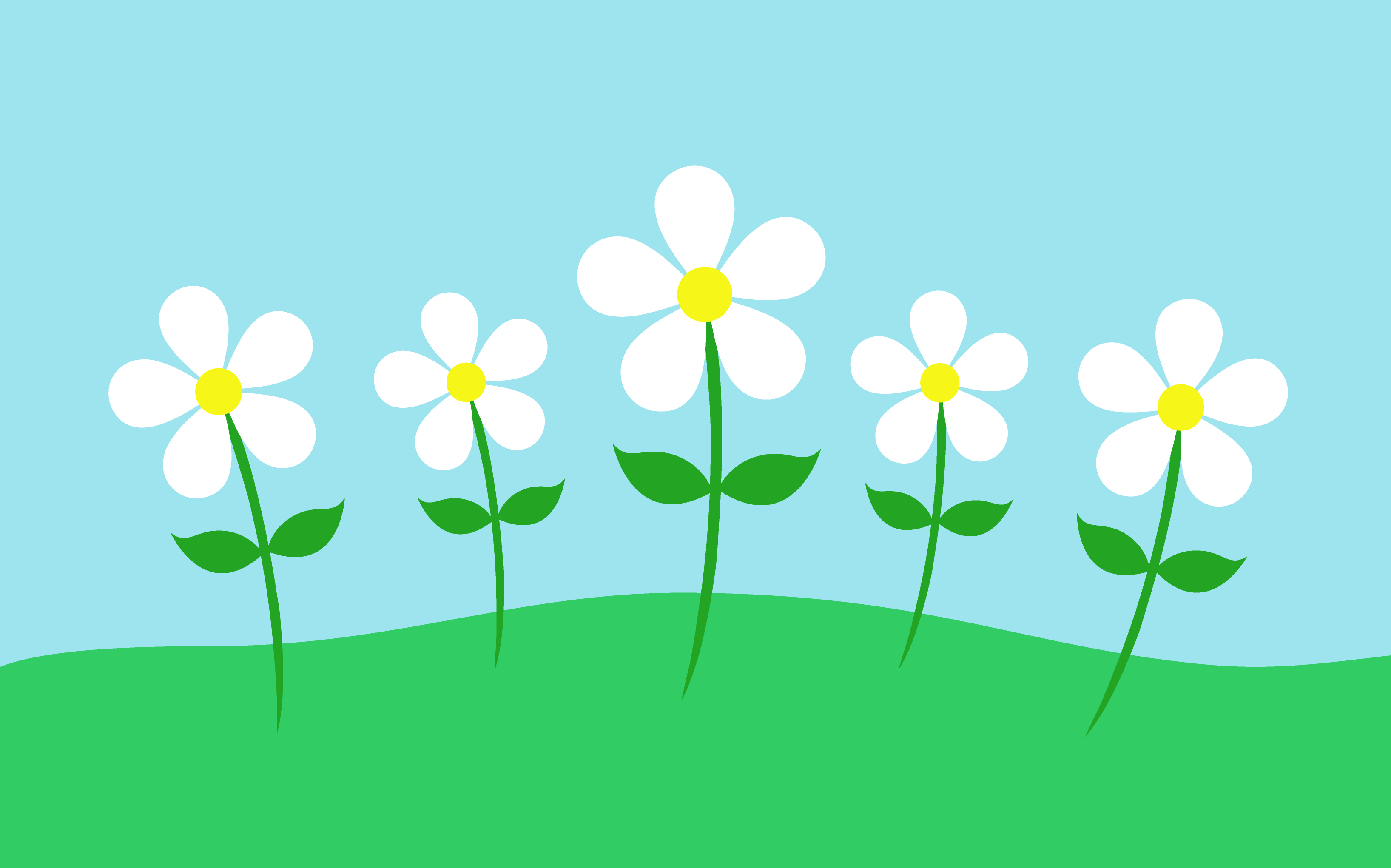 Spring flowers clip art free clipart
