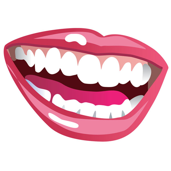 Talking mouth clipart 3