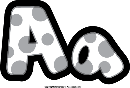 Alphabet letter vector clip art clipartix 2