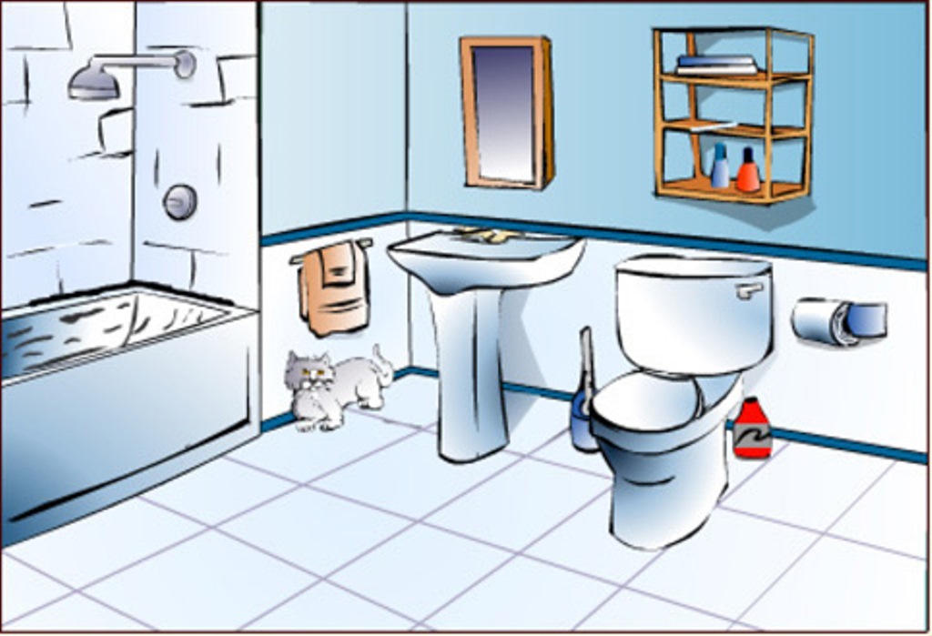 Bathroom clipart for kids free images