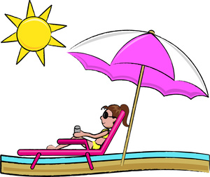 Beach vacation clipart free images