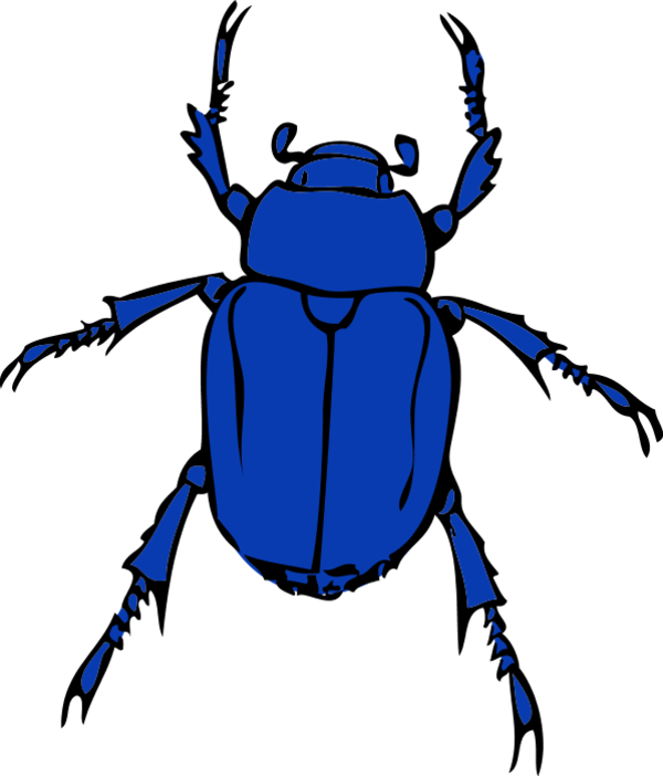 Blue bug clipart clipartfest 4