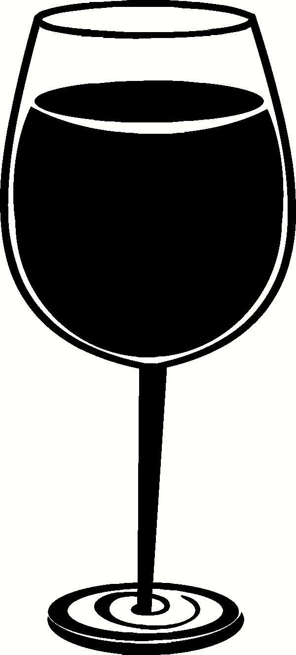 Clip art black and white wine clipart kid 3