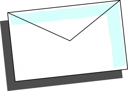 Envelope with letter clipart free images 2