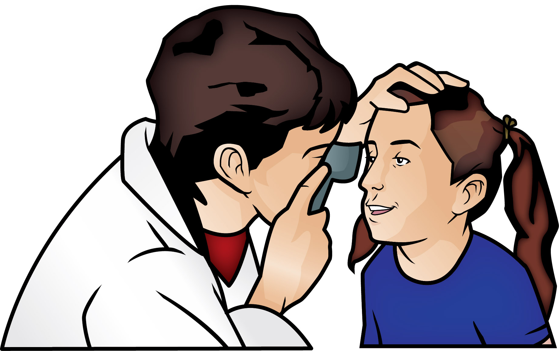 Eye doctor clipart kid