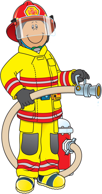 Firefighter clipart free images 2