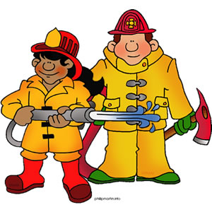 Firefighter clipart free images 3