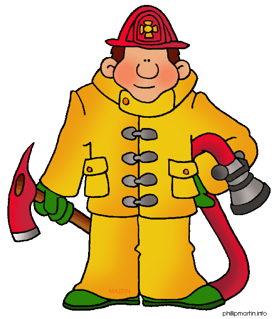 Firefighter clipart free images 4