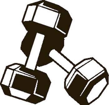 Fitness clip art cartoon free clipart images 2