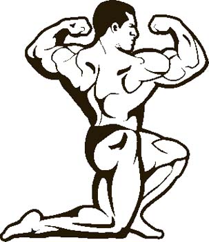 Fitness clip art cartoon free clipart images 4