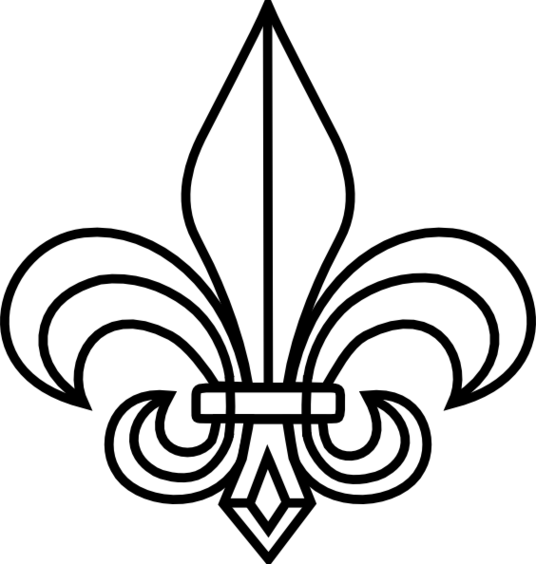 Fleur de lis logo clipart free to use clip art resource
