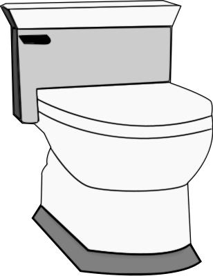 Free bathroom clipart 3 pages of public domain clip art