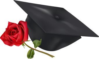 Graduation hat flying graduation caps clip art cap line 13